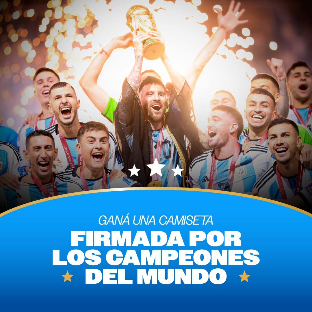 ¡Ganá una camiseta de la Selección!