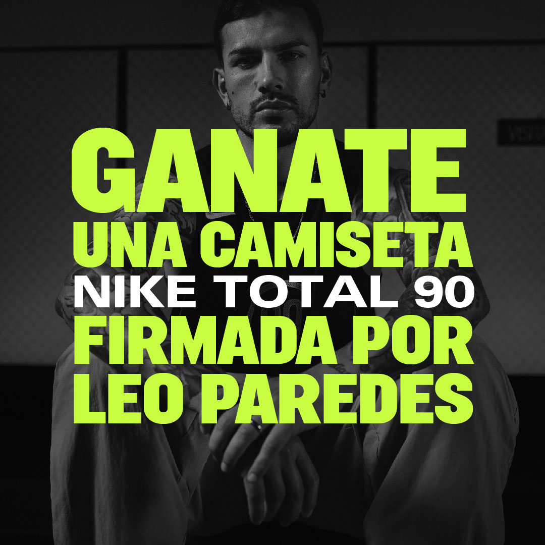 ¿Querés una camiseta firmada por Paredes?