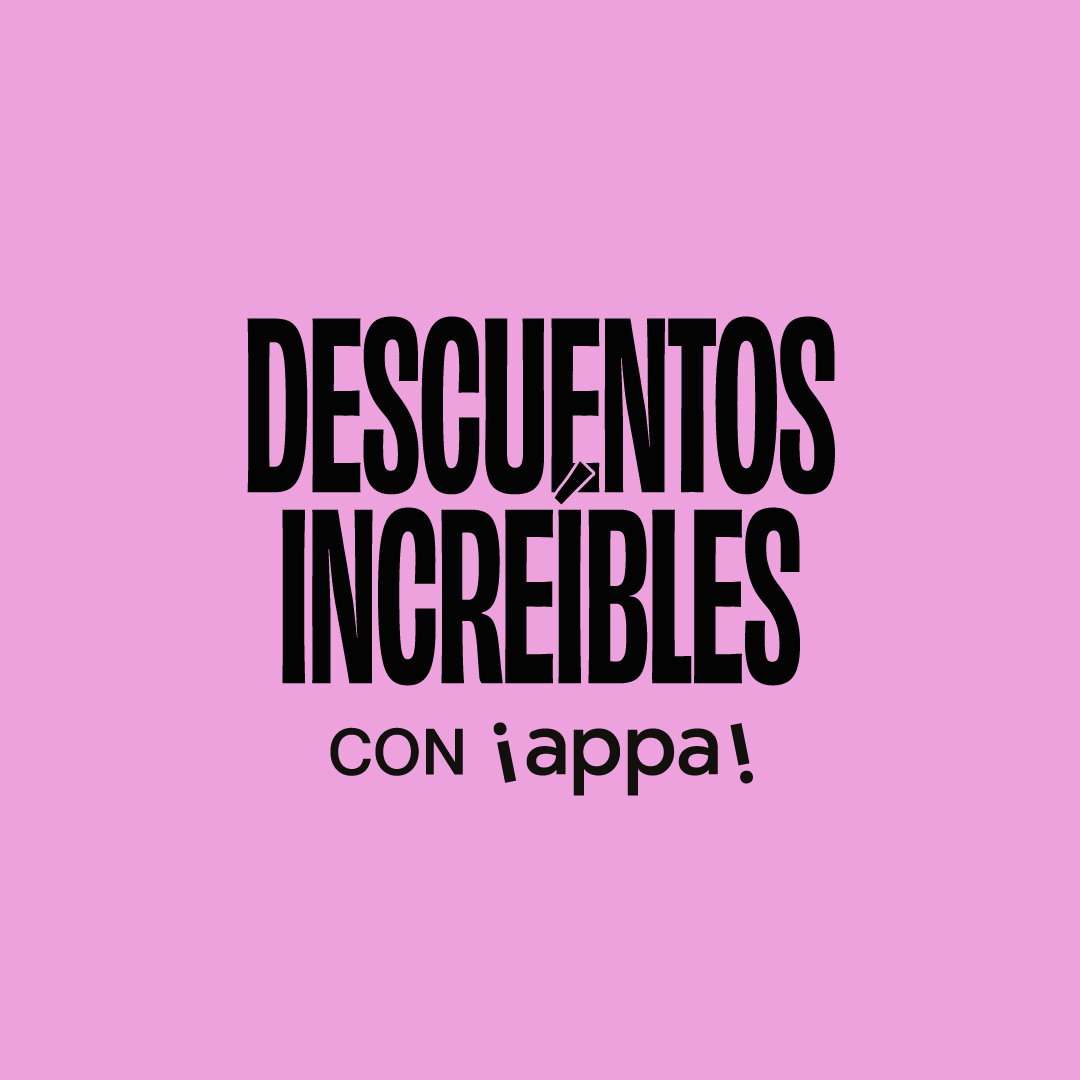 Conseguí hasta 20% OFF con ¡appa!
