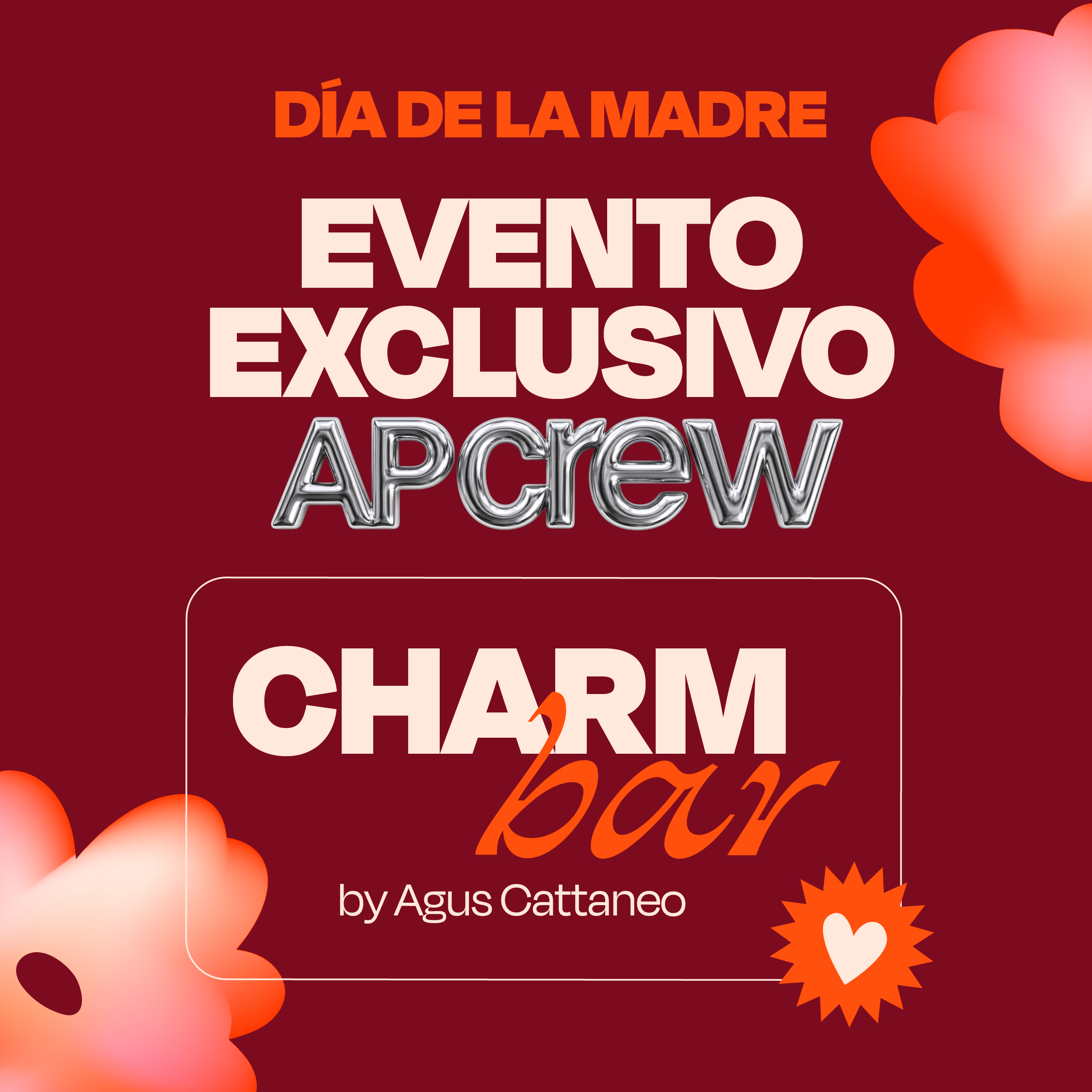 TERMINOS Y CONDICIONES DE “CHARM BAR Agus Cattaneo”